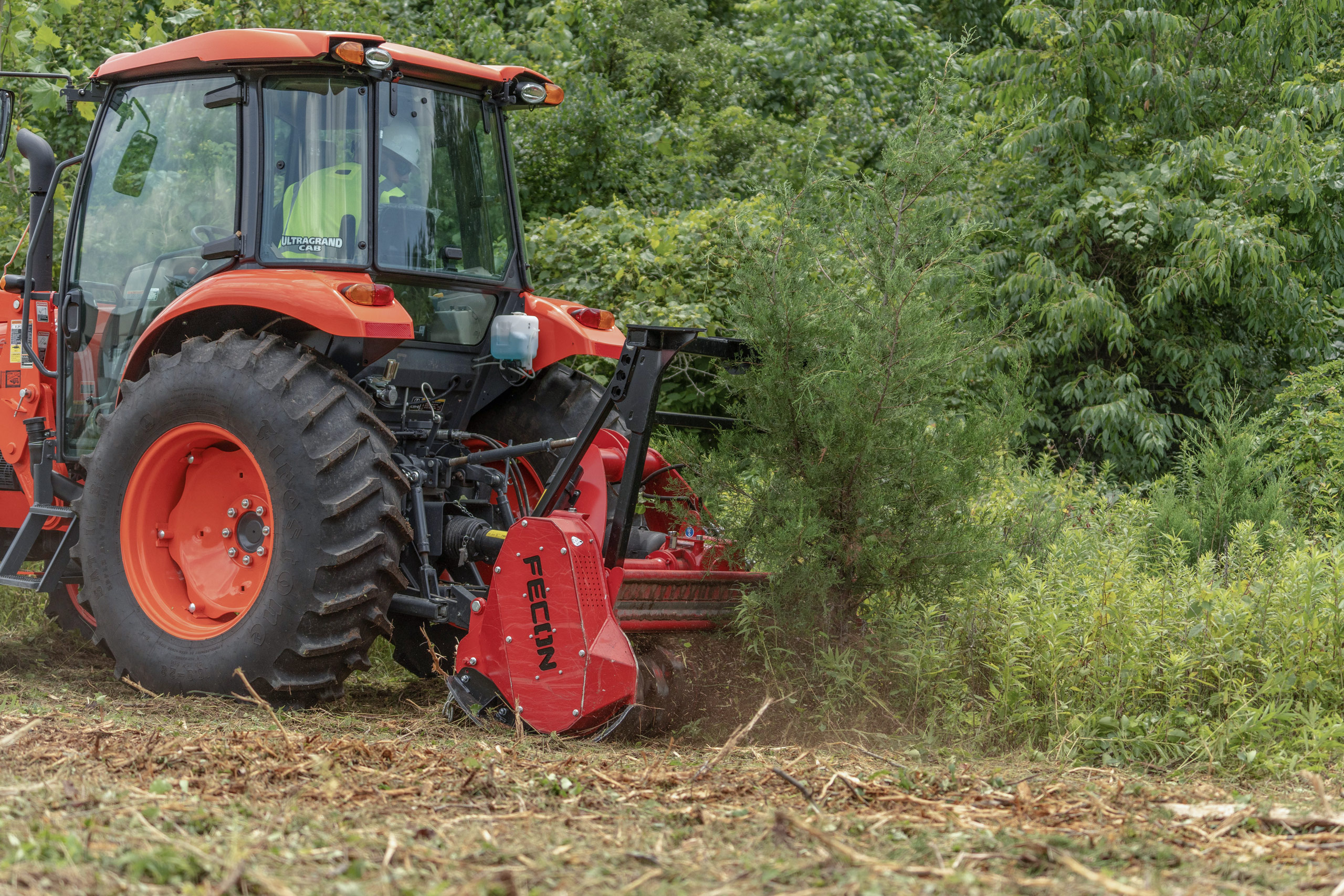 Bull Hog PTO mulcher